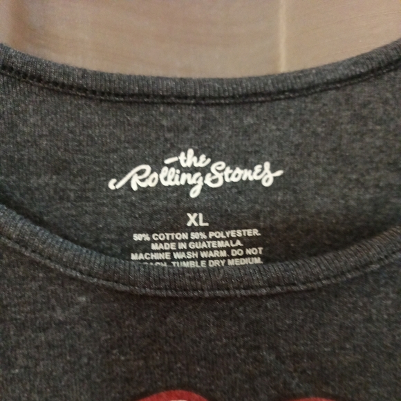The Rolling Stones Graphic Print Crop Top XL - Picture 4 of 5